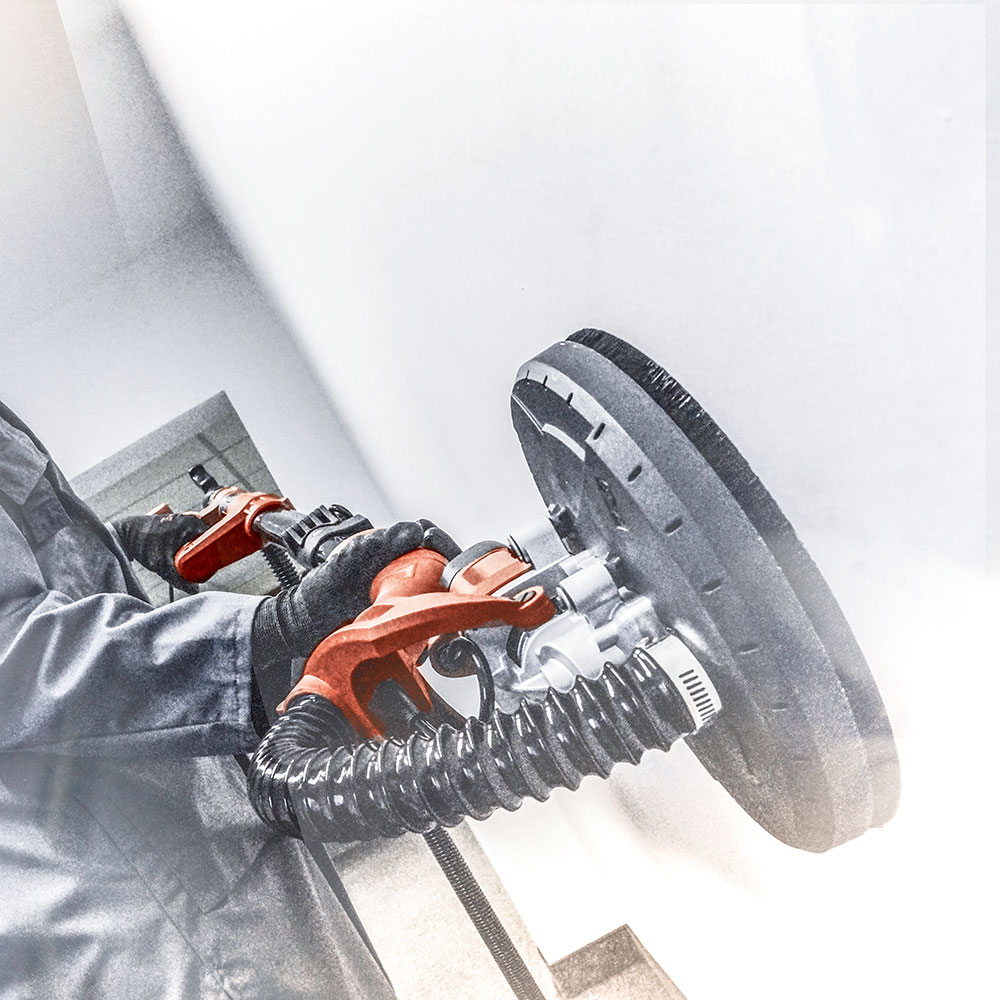 Polermaskin Einhell TC-DW 225 Slipgiraff 600 W För Gips Sladdlös