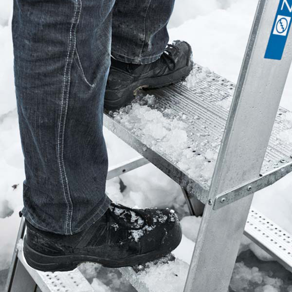 Trappstege Zarges Seventec RC Rough Condition Bra arbetsmiljöval