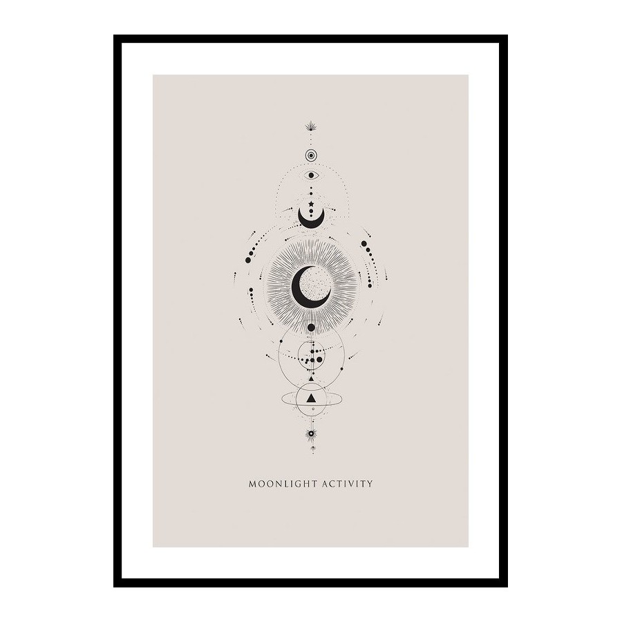 Poster Gallerix Moonlight Activity No1