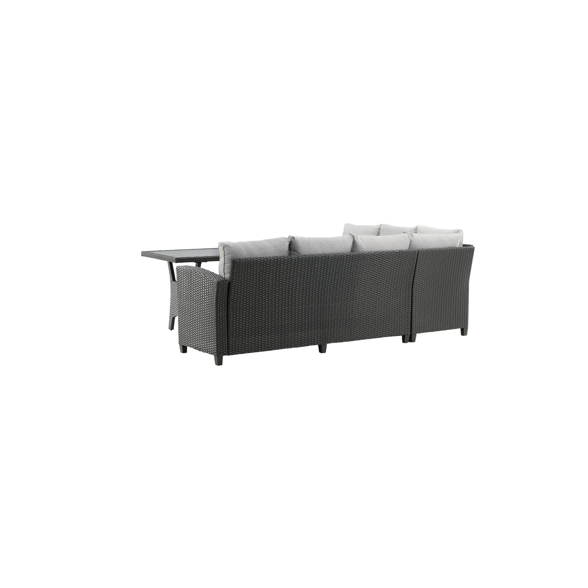 Brentwood Corner sofa - Black/Grey Svart/Grå