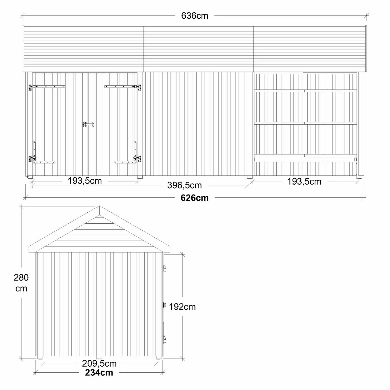 Trädgårdshus PLUS Multi 14,5 m2 169591