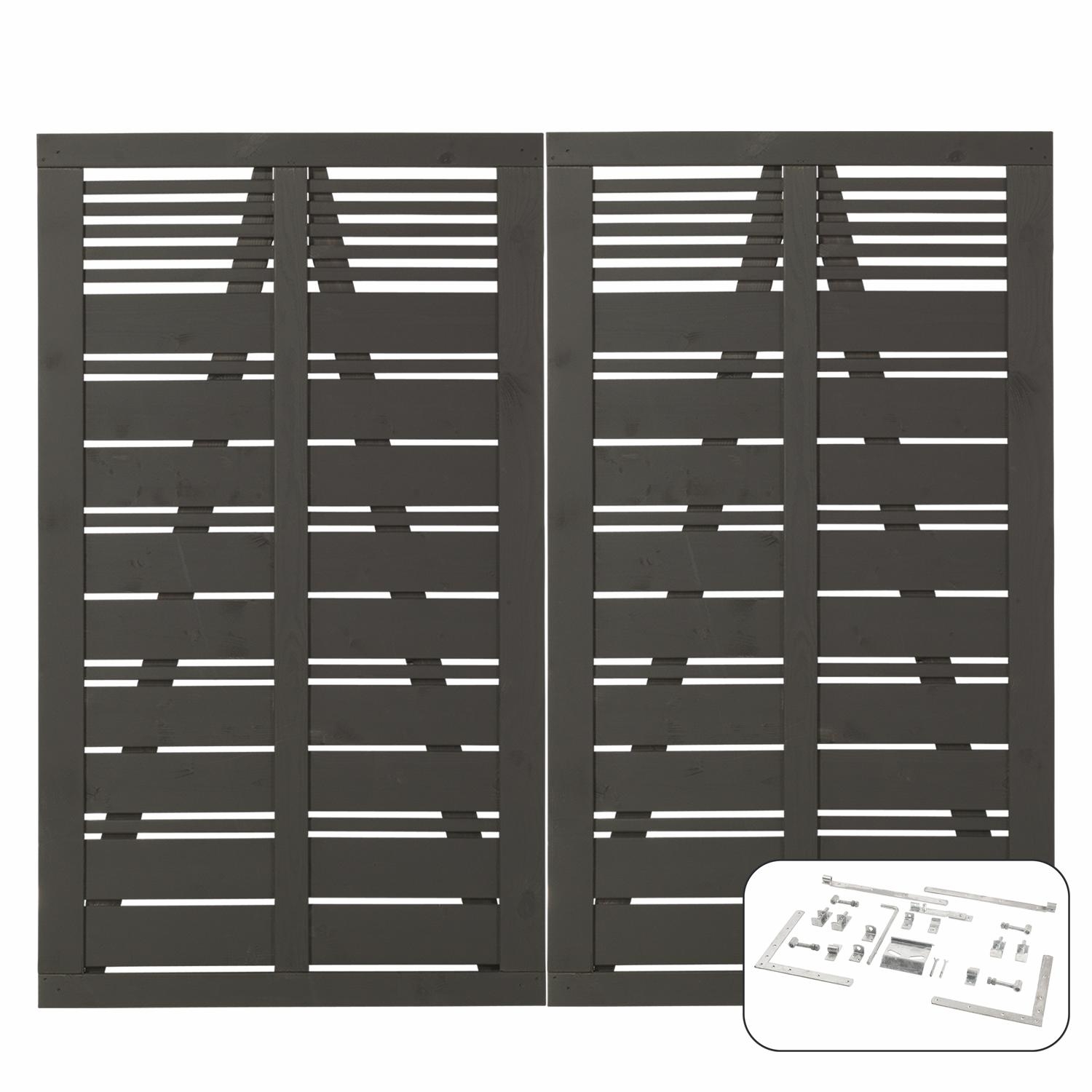 Dubbelgrind PLUS Silence inkl. Beslag