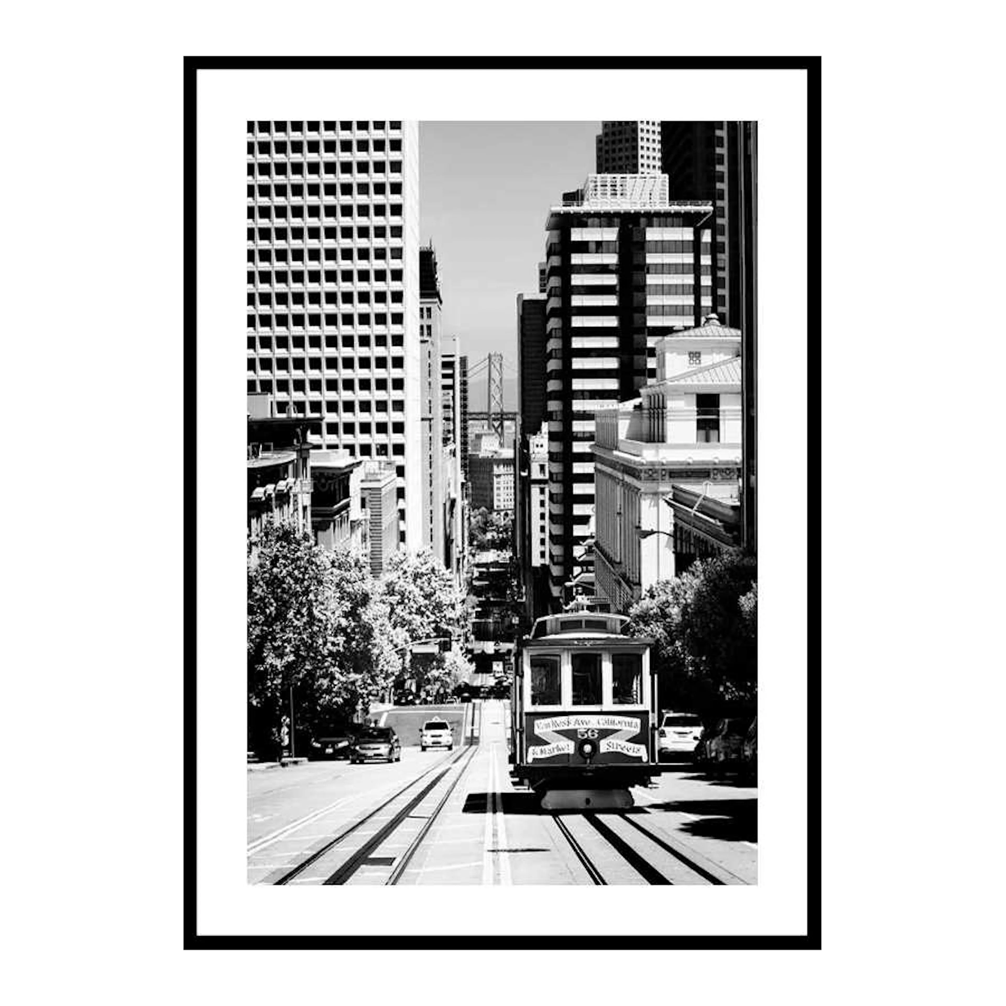 California Street 30x40 cm