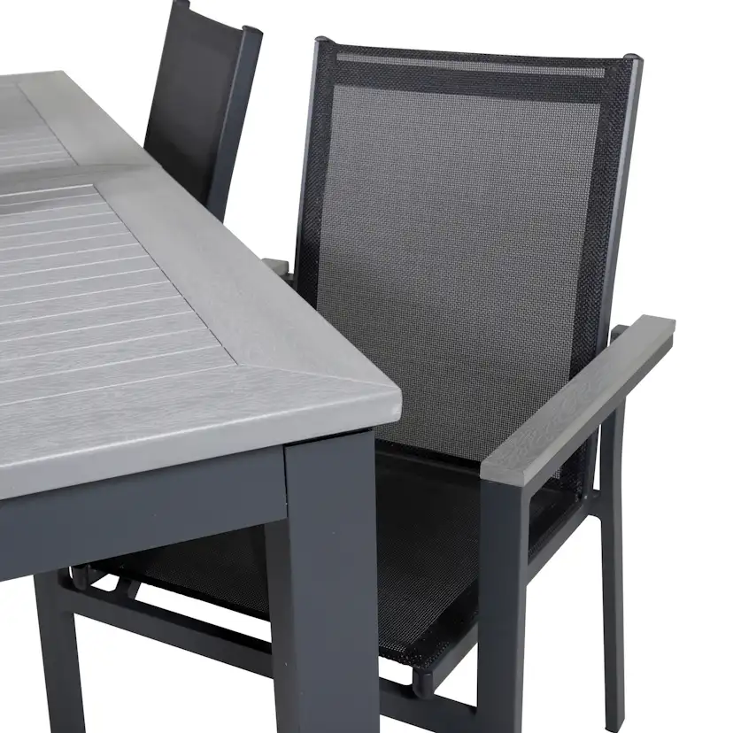 Matgrupp Venture Home Aleyna 160/240 med 4 Pincy Stolar