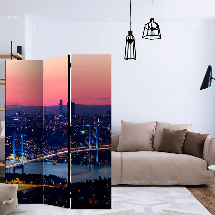 Rumsavdelare Skärmvägg Arkiio Bosphorus Bridge 135x172 cm