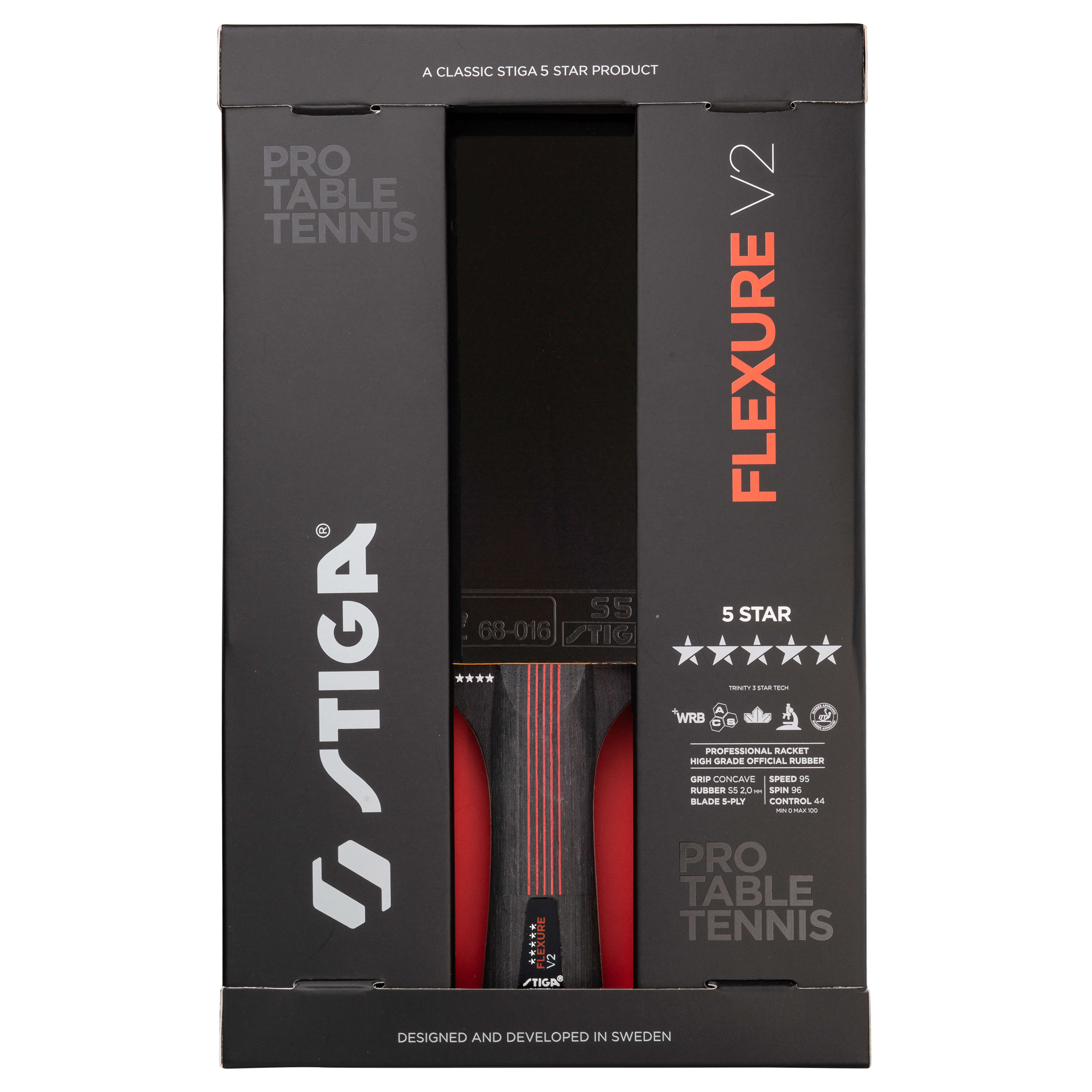 Pingisracket STIGA Sports Flexure 5-Star V2