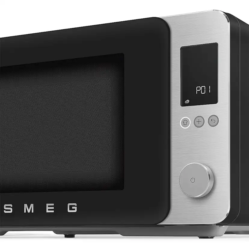 Fristående mikrovågsugn Smeg MOC02BLMEU