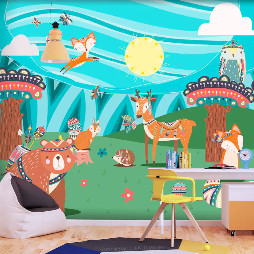 Fototapet Arkiio Adventures in the Woods