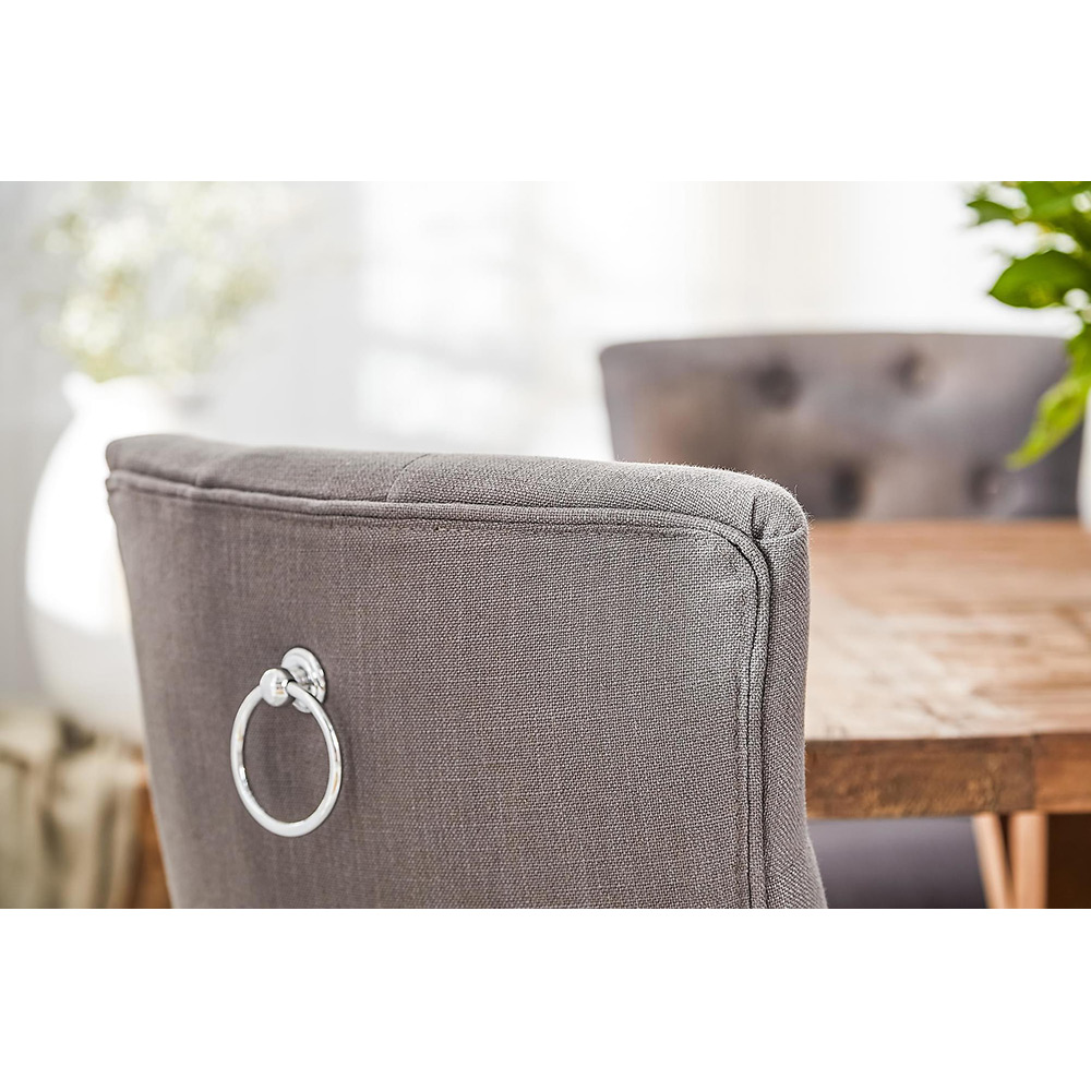 Matgrupp In Living Lyon 200x100 cm Natur/Grå med 6 st Viktoria Stolar