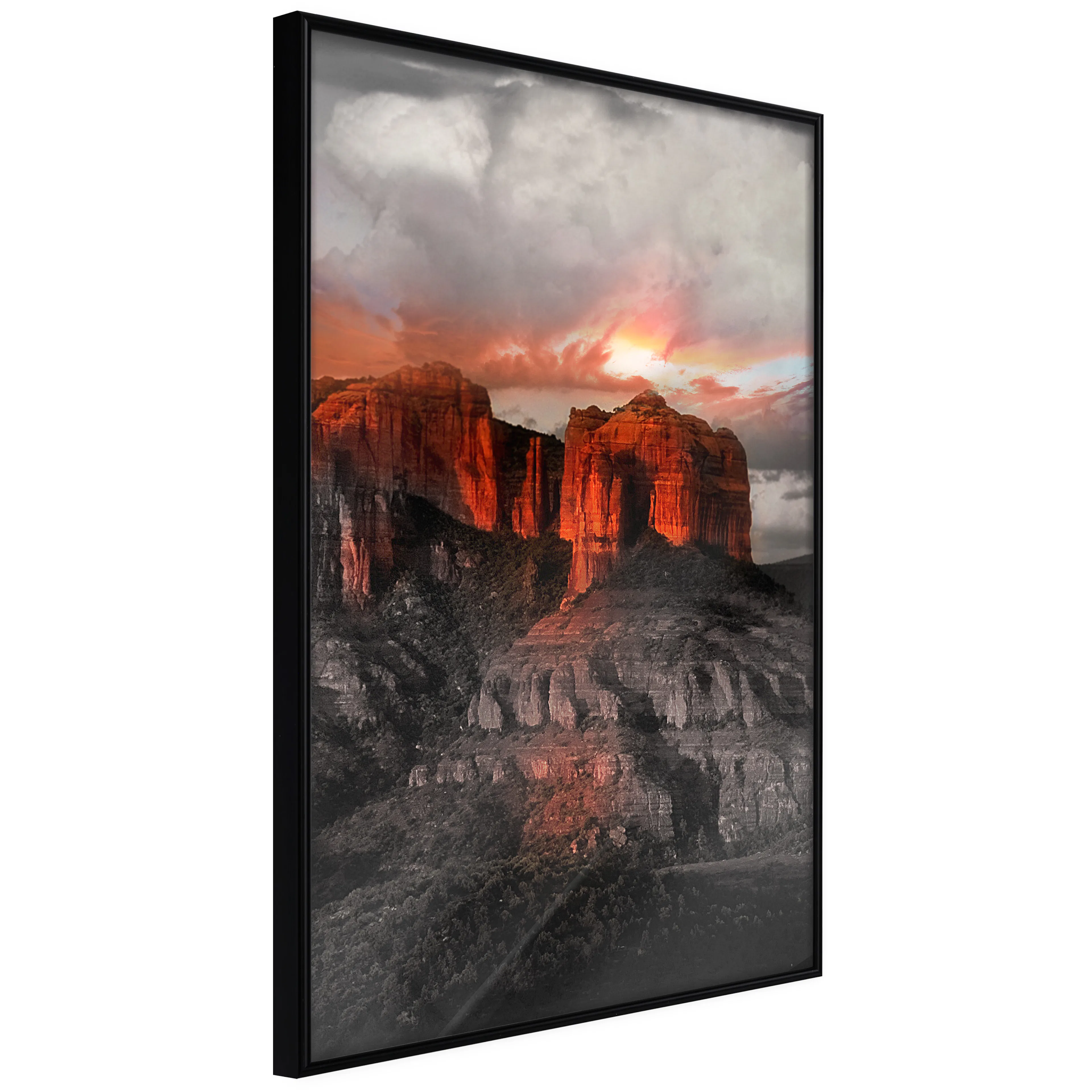 Affisch - Grand Canyon [Poster] 20x30 Svart ram, 20x30 cm