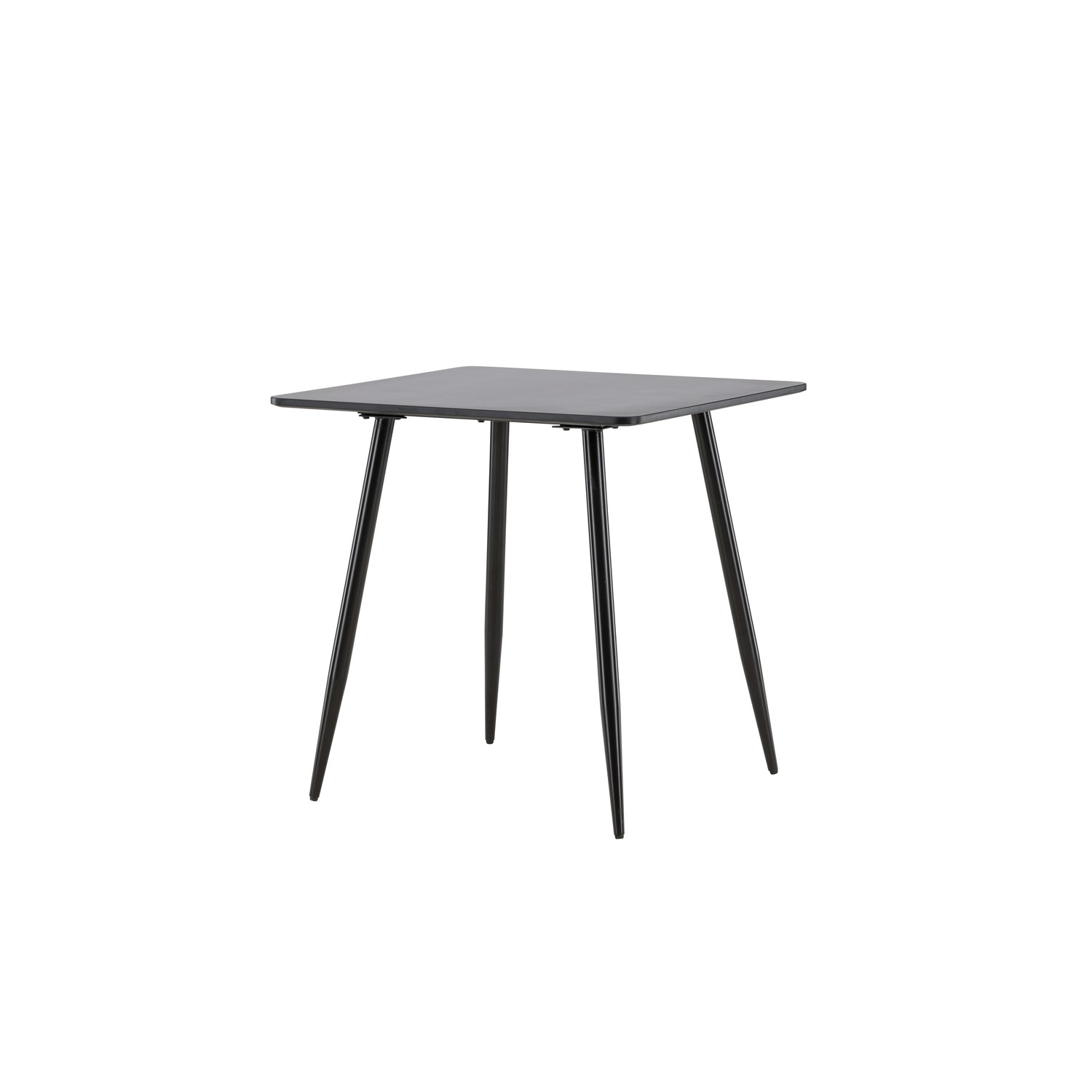 Polar Dining Table 75x75 cm - Black / Black Svart