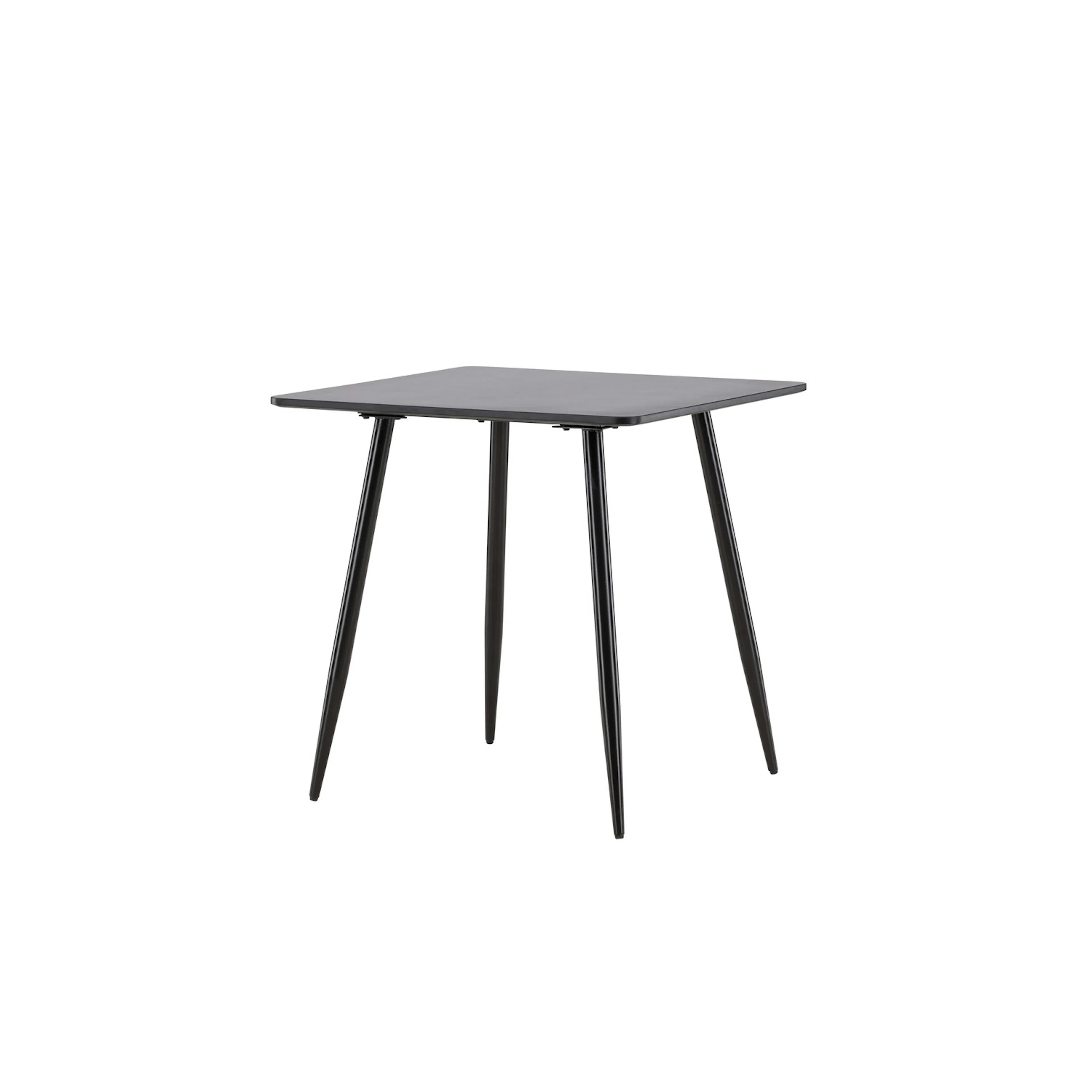 Polar Dining Table 75x75 cm - Black / Black Svart