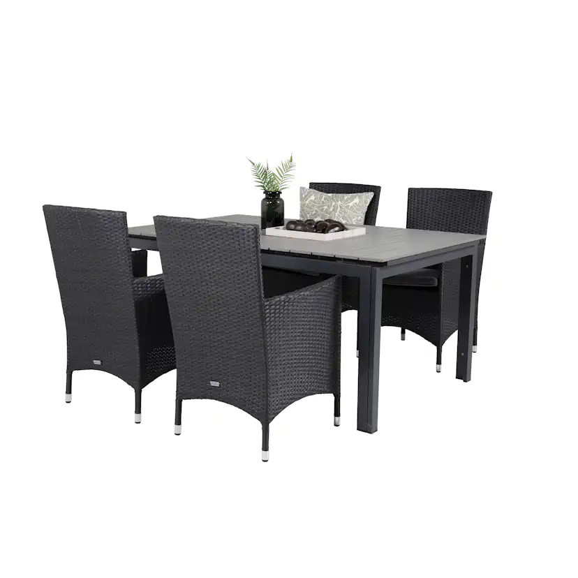 Matgrupp Venture Home Lova 160/240 med 4 Milwa Stolar