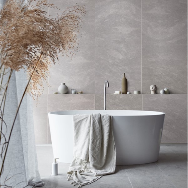 Våtrumsskiva BerryAlloc Wall & Water Skiffer Natur 60x60