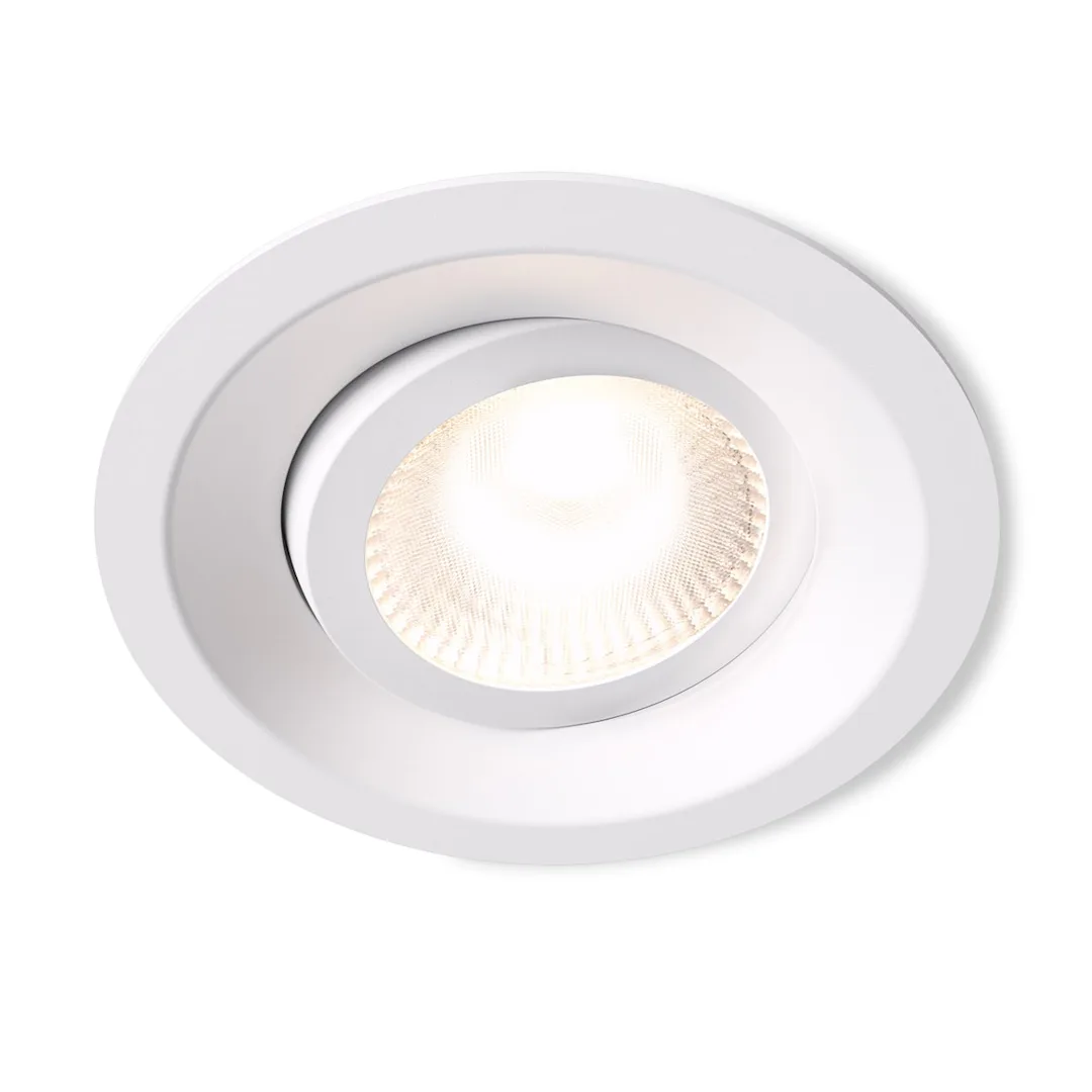 Downlight Plejd Tilt LED Spot 8W DWN-01 Vit, 1 st- 7476990