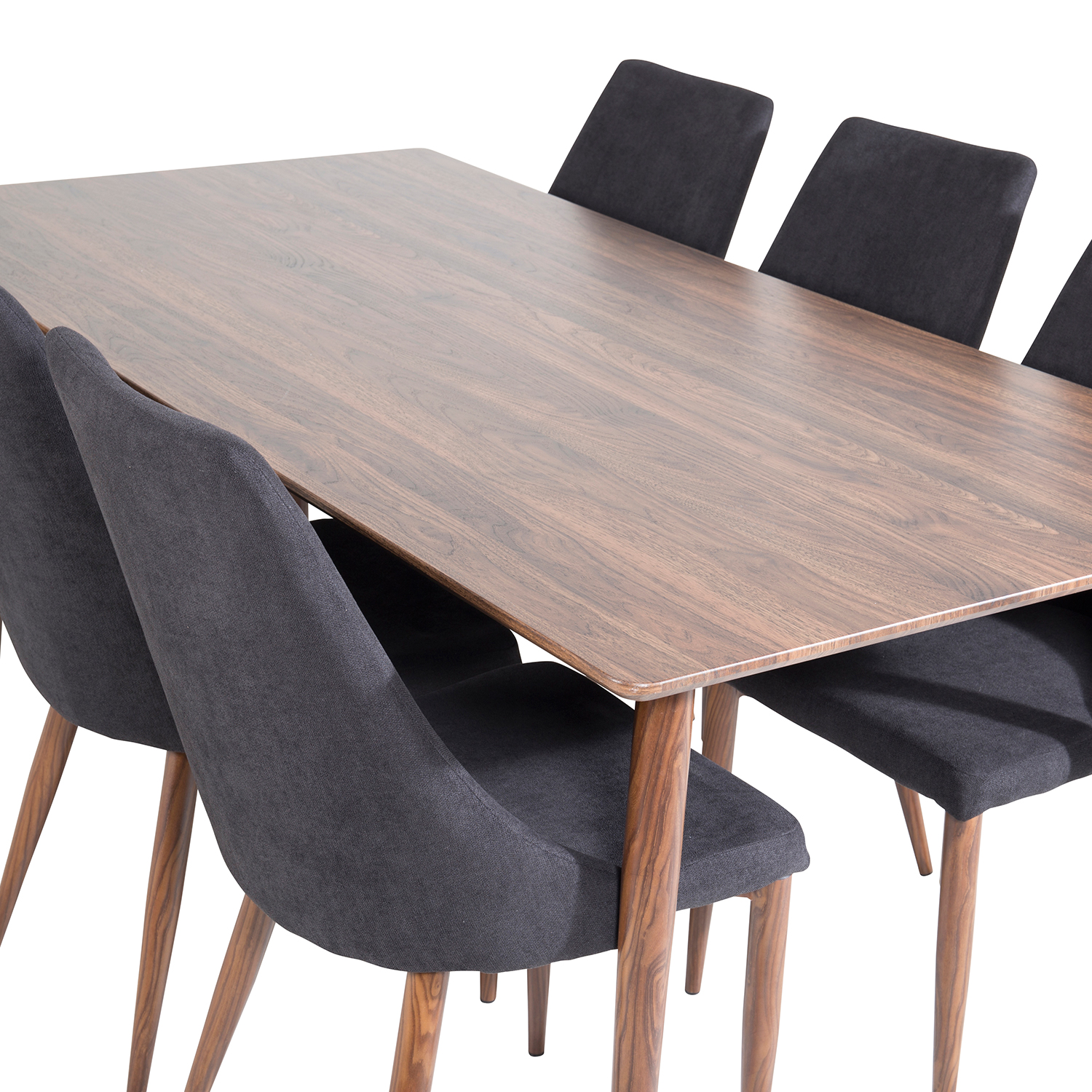 Matgrupp Venture Home Pobbie med 6 Laura Stolar Polyestertyg