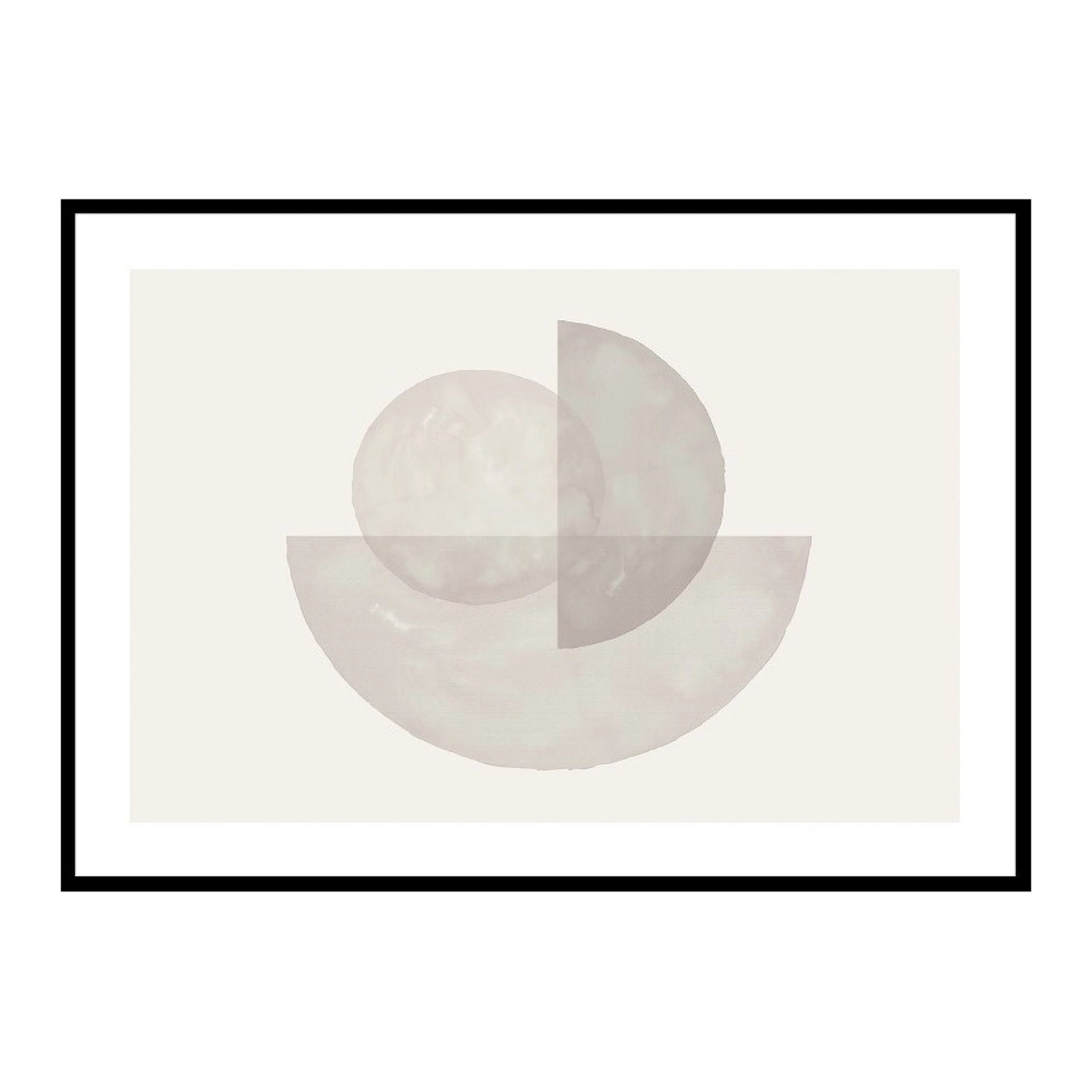 Poster Gallerix Abstract Circles No1
