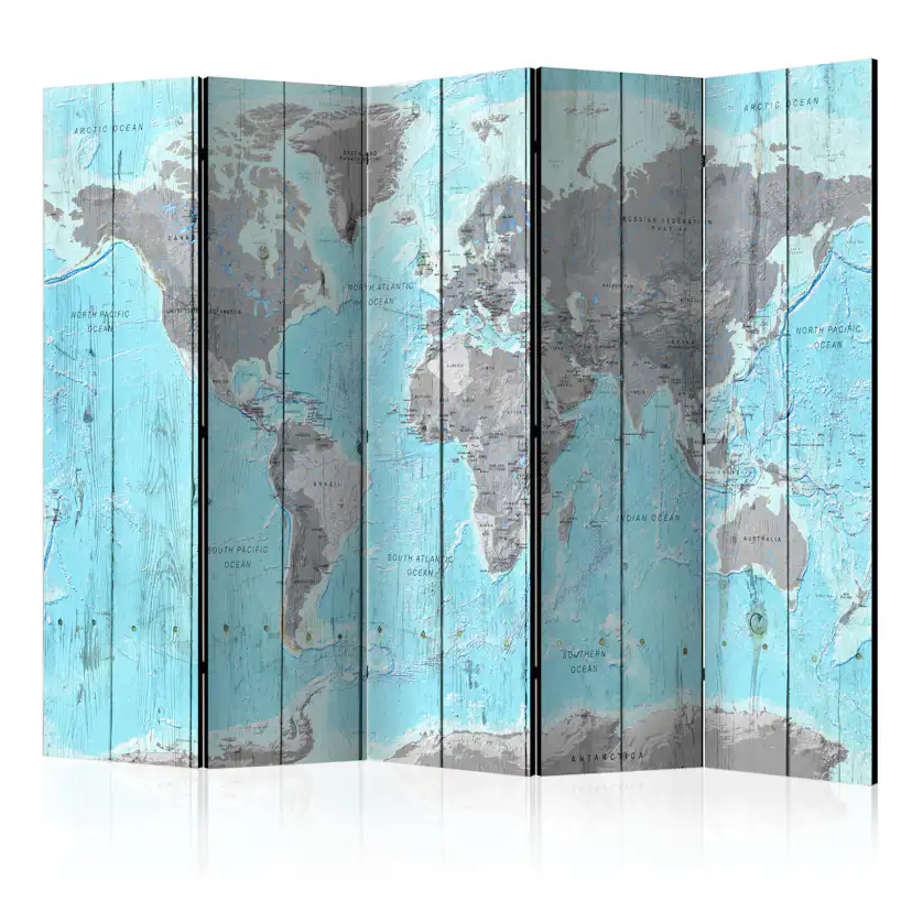 Rumsavdelare Skärmvägg Arkiio Wooden Travels 225x172 cm