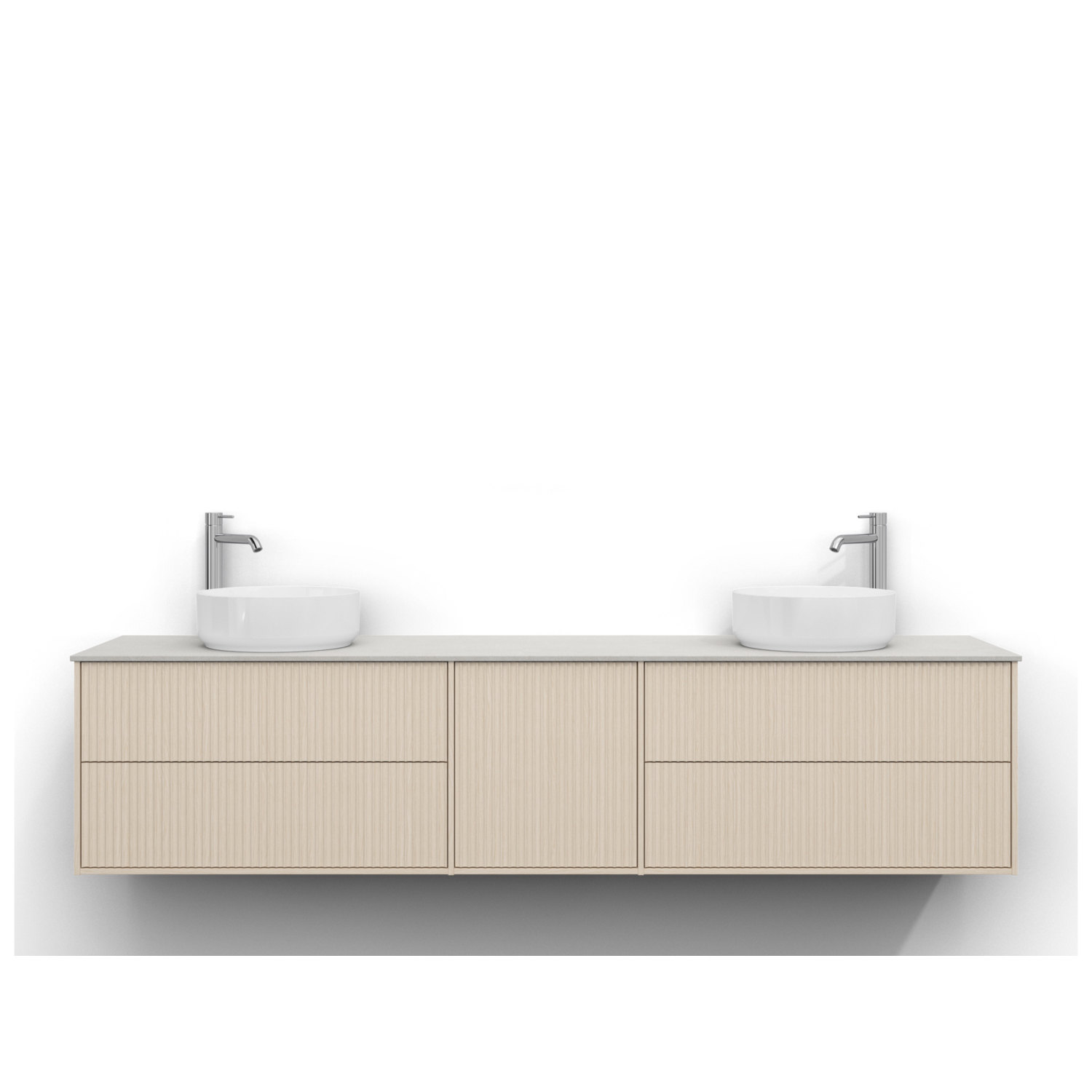 Epos Udel 200 V.Ask 2+1+2L Svl Vit Ask, Front: Svall
