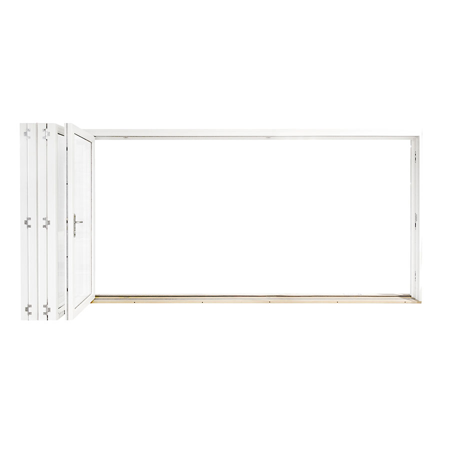 Vikdörr Vilenta Åre Trä/Aluminium 6-Delat