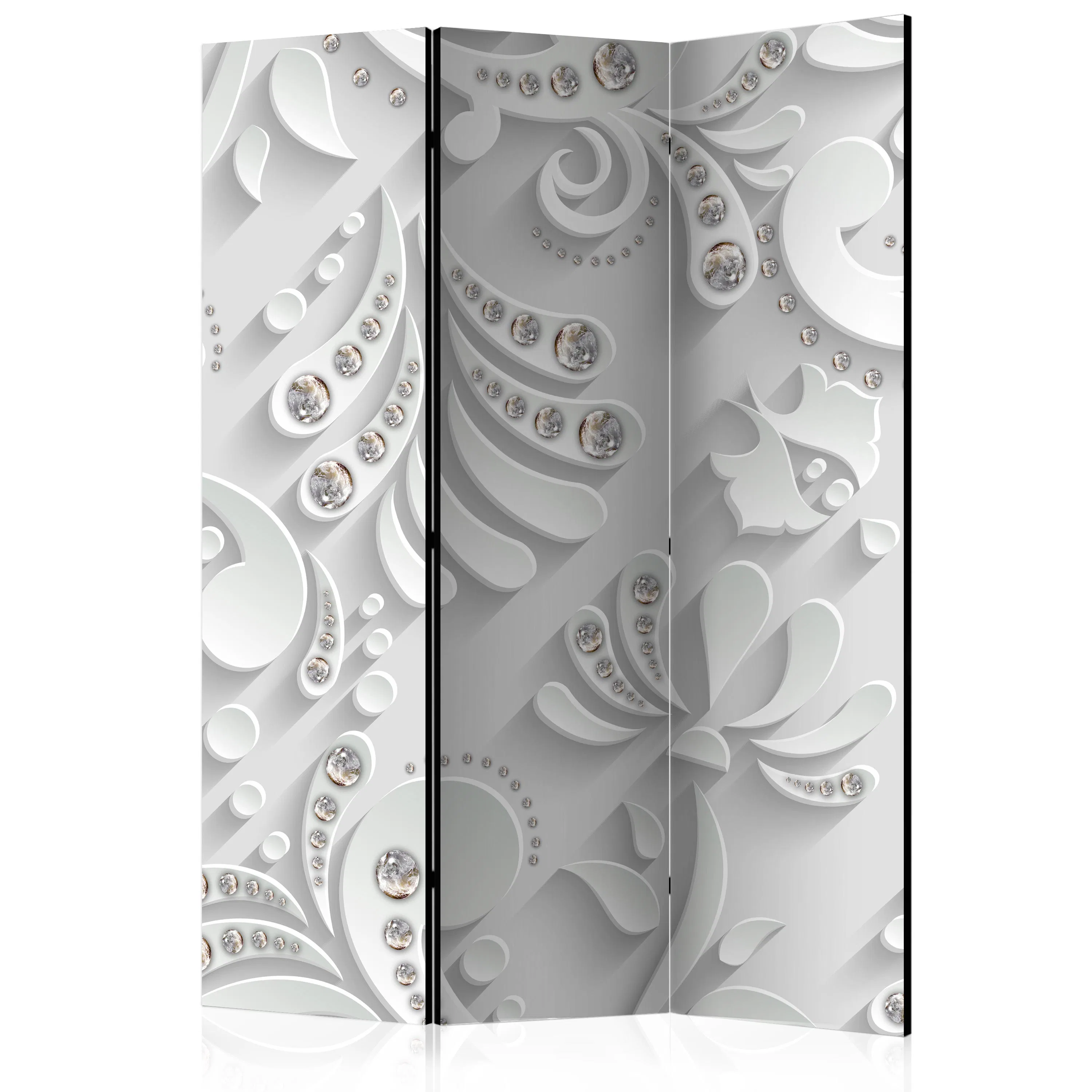 Rumsavdelare Skärmvägg Arkiio Flowers In Crystals 135x172 cm