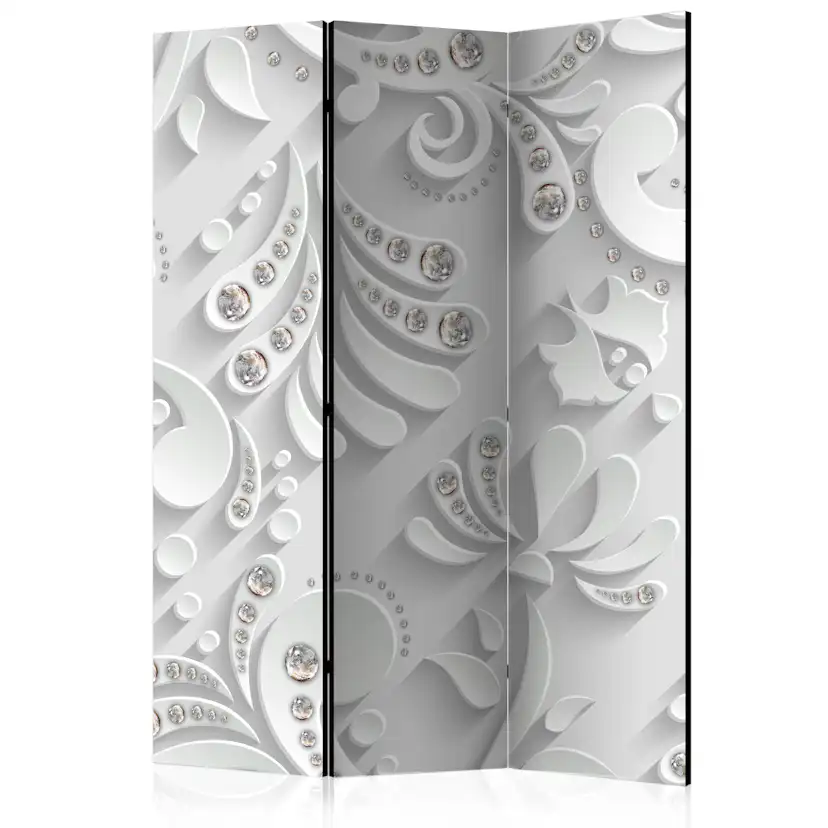 Rumsavdelare Skärmvägg Arkiio Flowers In Crystals 135x172 cm