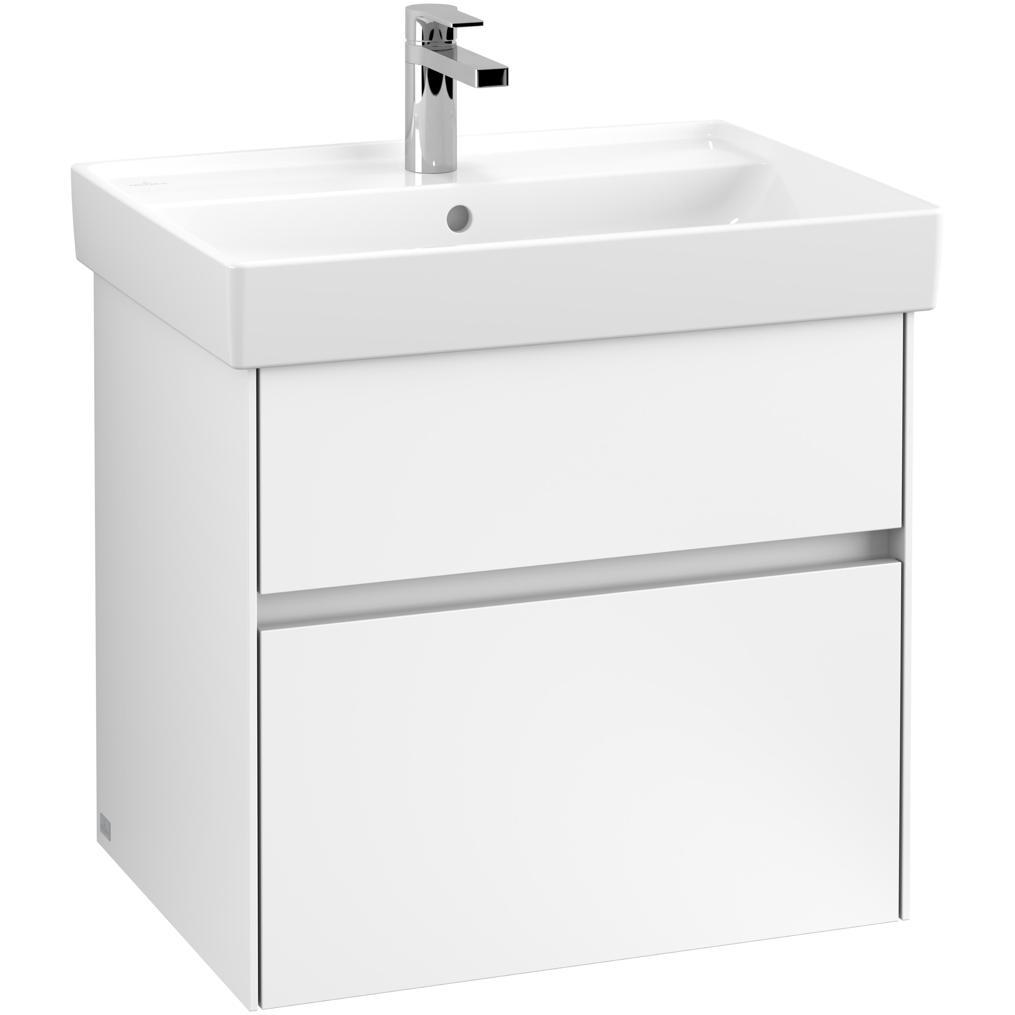 Tvättställsskåp Villeroy & Boch Collaro med 2 Lådor för Inbyggt Tvättställ