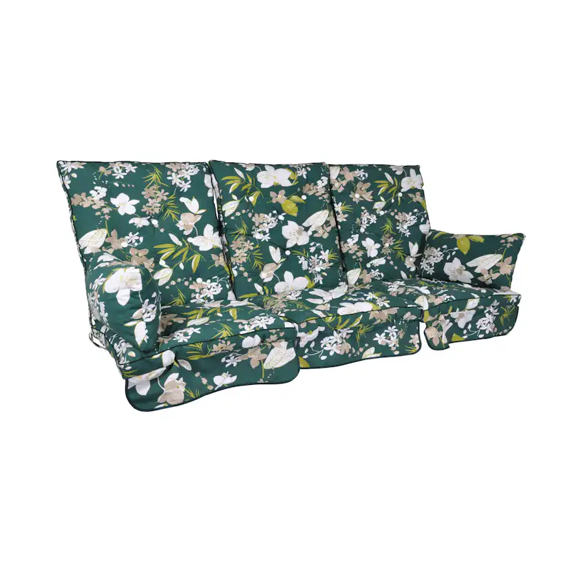 Green Botanical Hammockset låg flock Hammockdynor Fritab Låg Flock