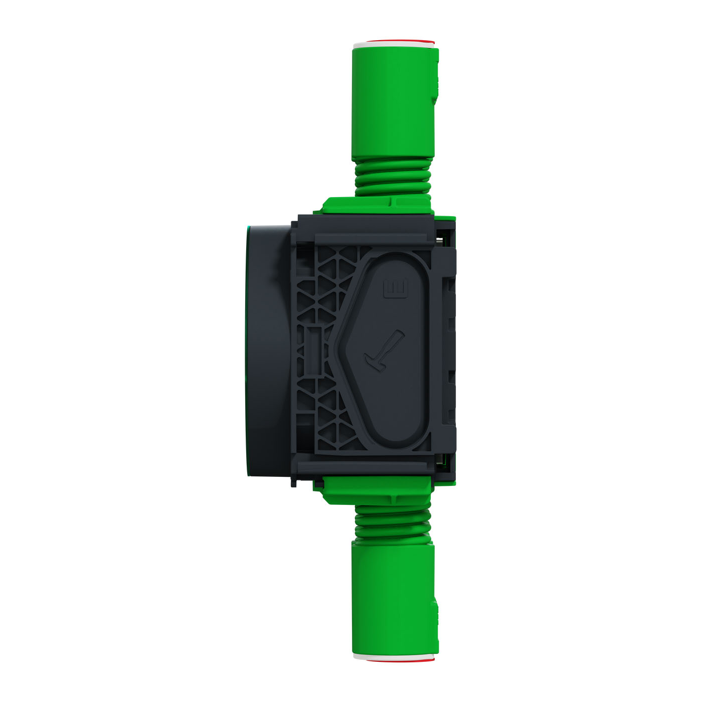 Apparatdosa Schneider Electric Multifix med lock för enkel-/dubbelgips 12-27mm