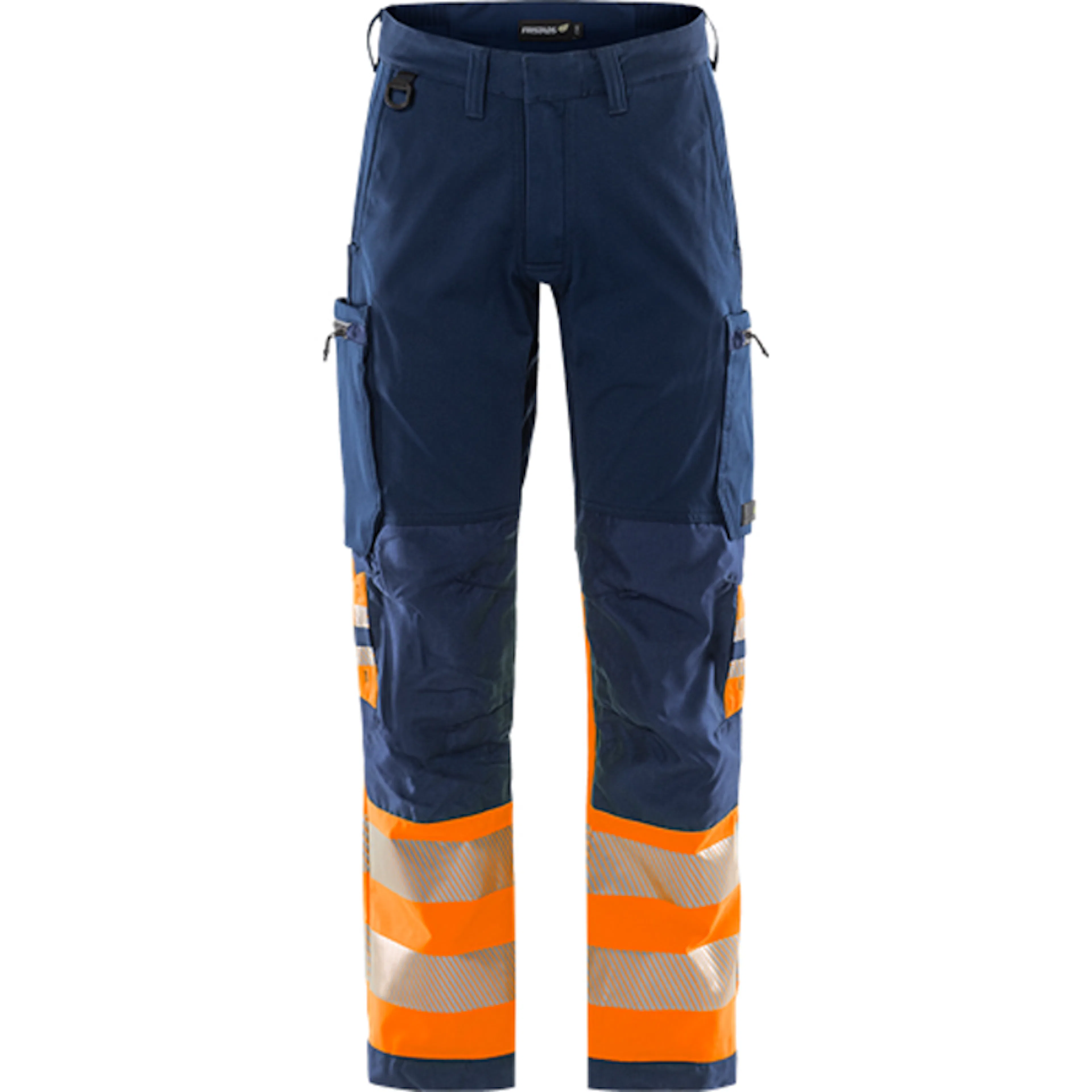 Varselorange/Marinblå