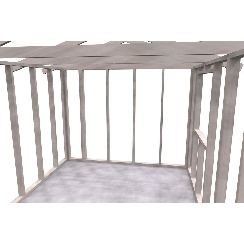 Friggebodsstomme Byggstommar 19 grader 4800x3000 mm Lösvirke