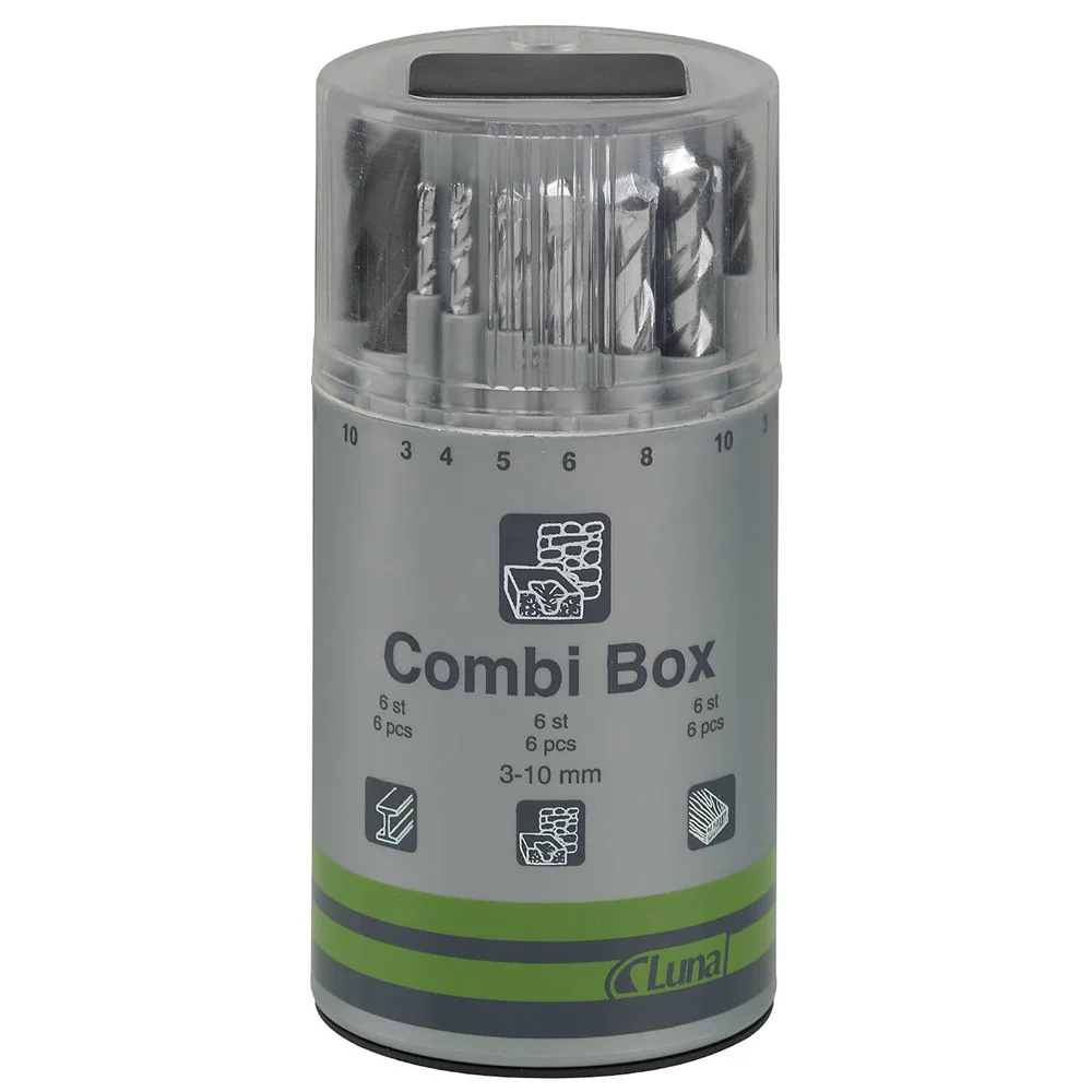 Borrsats Luna Tools Kombi-Box