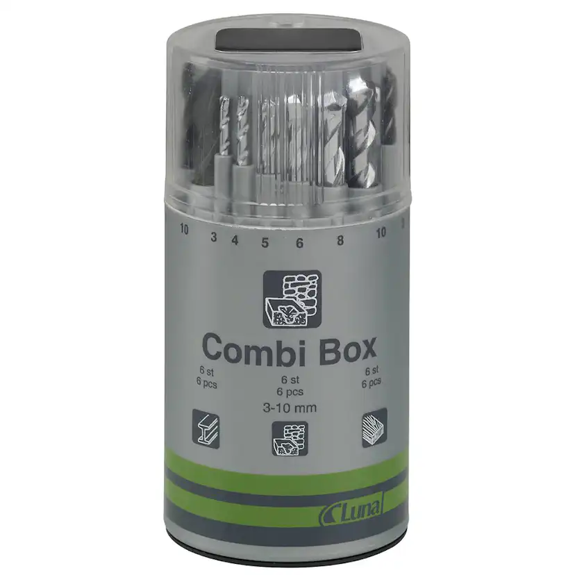 Borrsats Luna Tools Kombi-Box