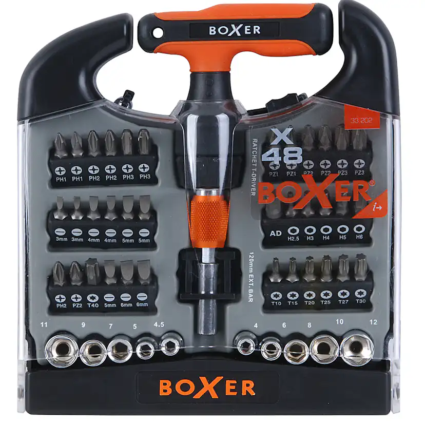 Hyls-/Bitsset Boxer 48-delar