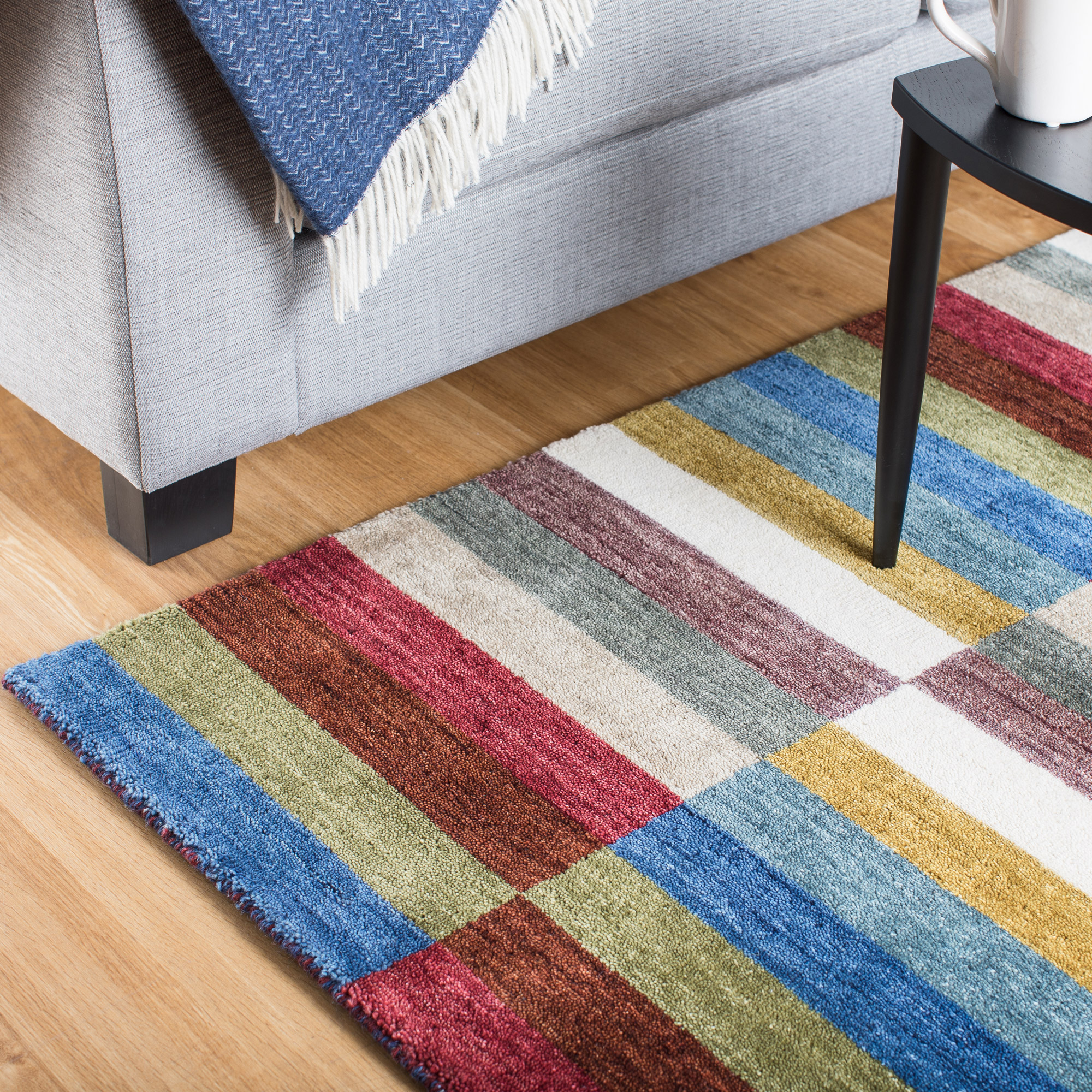 Handvävd Ullmatta InHouse Group Ibiza