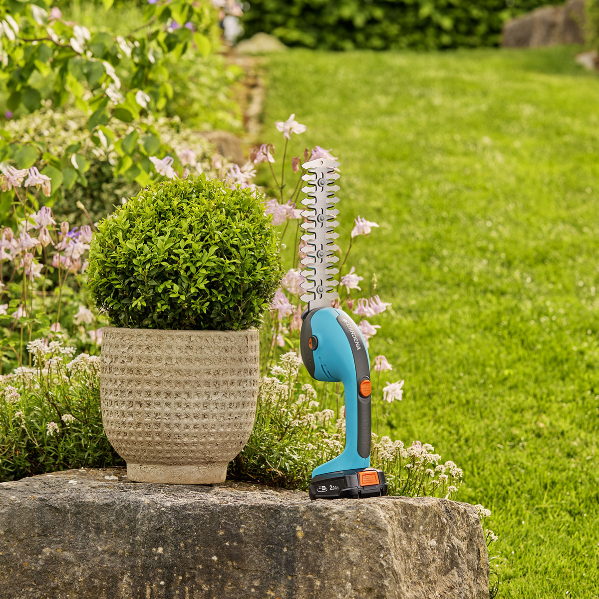 Gräs- och Busksax Gardena PowerCut exkl. Batteri