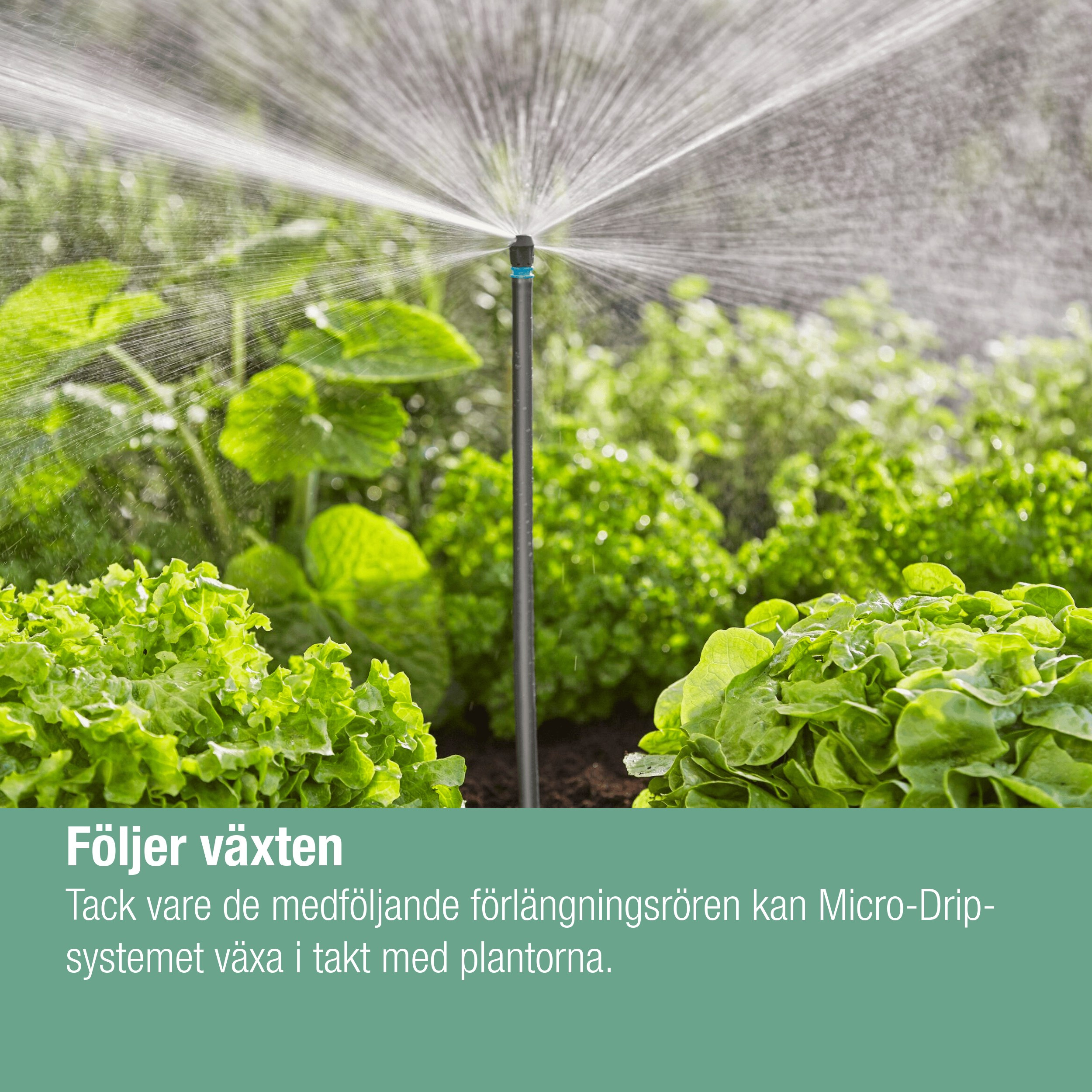 Bevattningsset Gardena Micro-Drip Blom/Köksträdgårdar