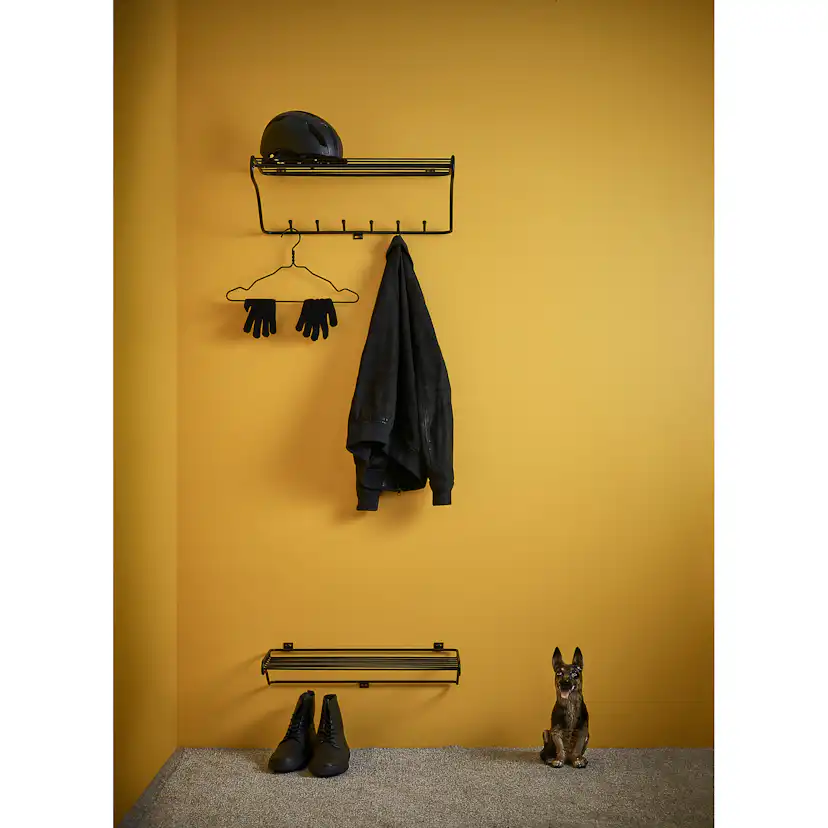 Shoe Shelf black Svart