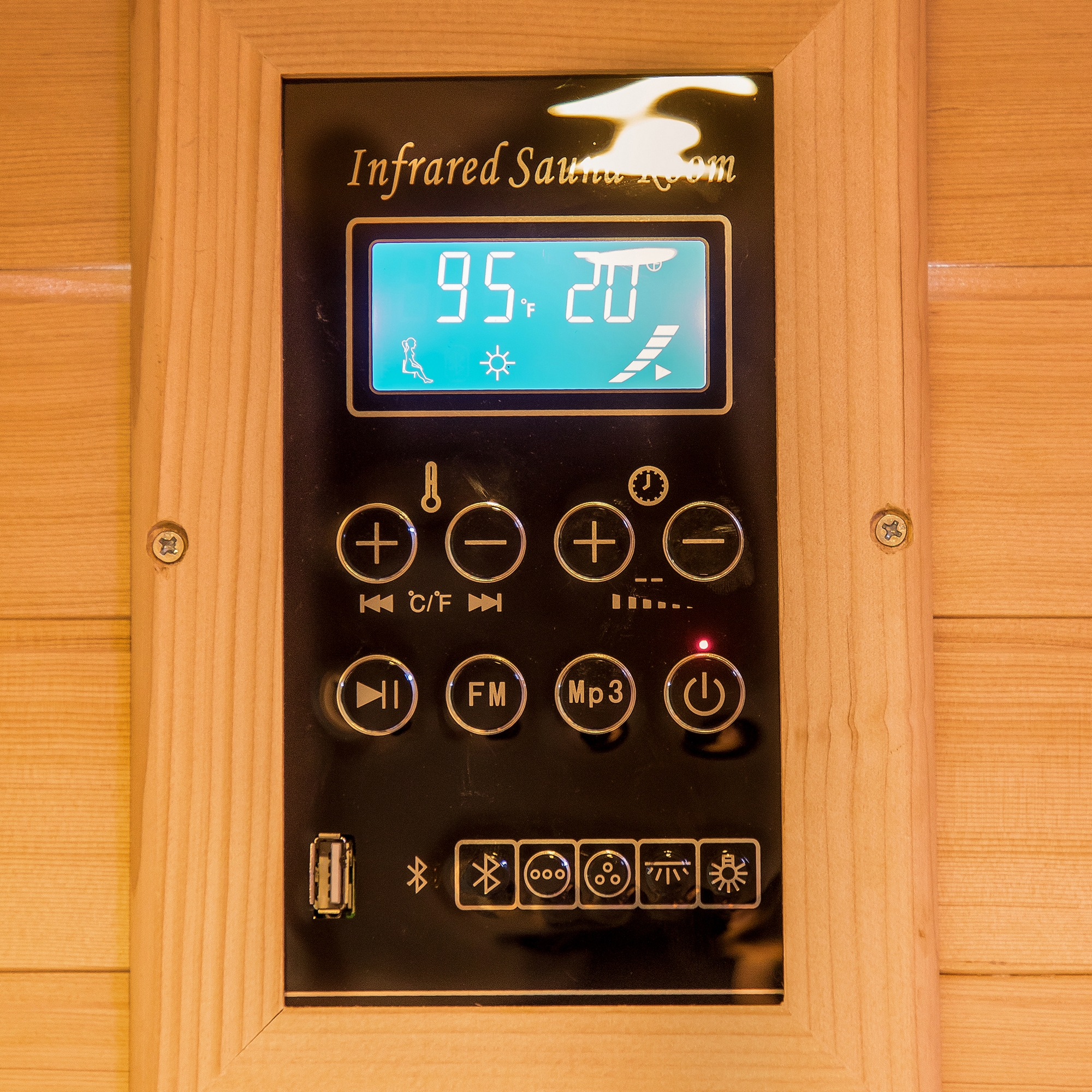 Infraröd Bastu Metalcraft Löyly