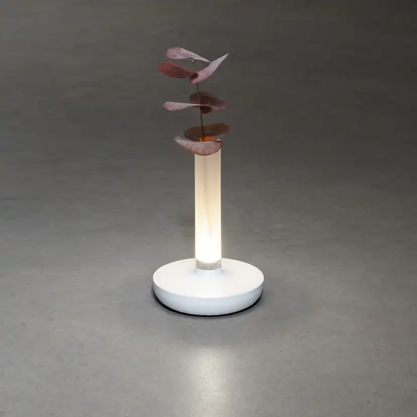 Biarritz bordslampa vit USB Vit