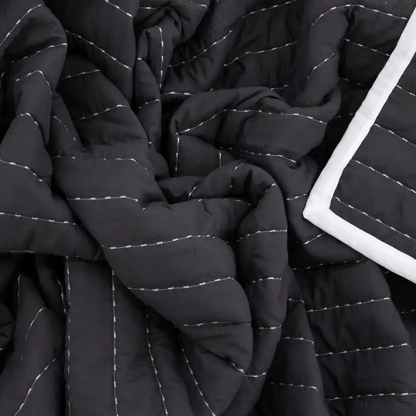 Juni Bedspread Microfiber - Antracit / - 150*250 Antracit, Mått: 250x150 cm