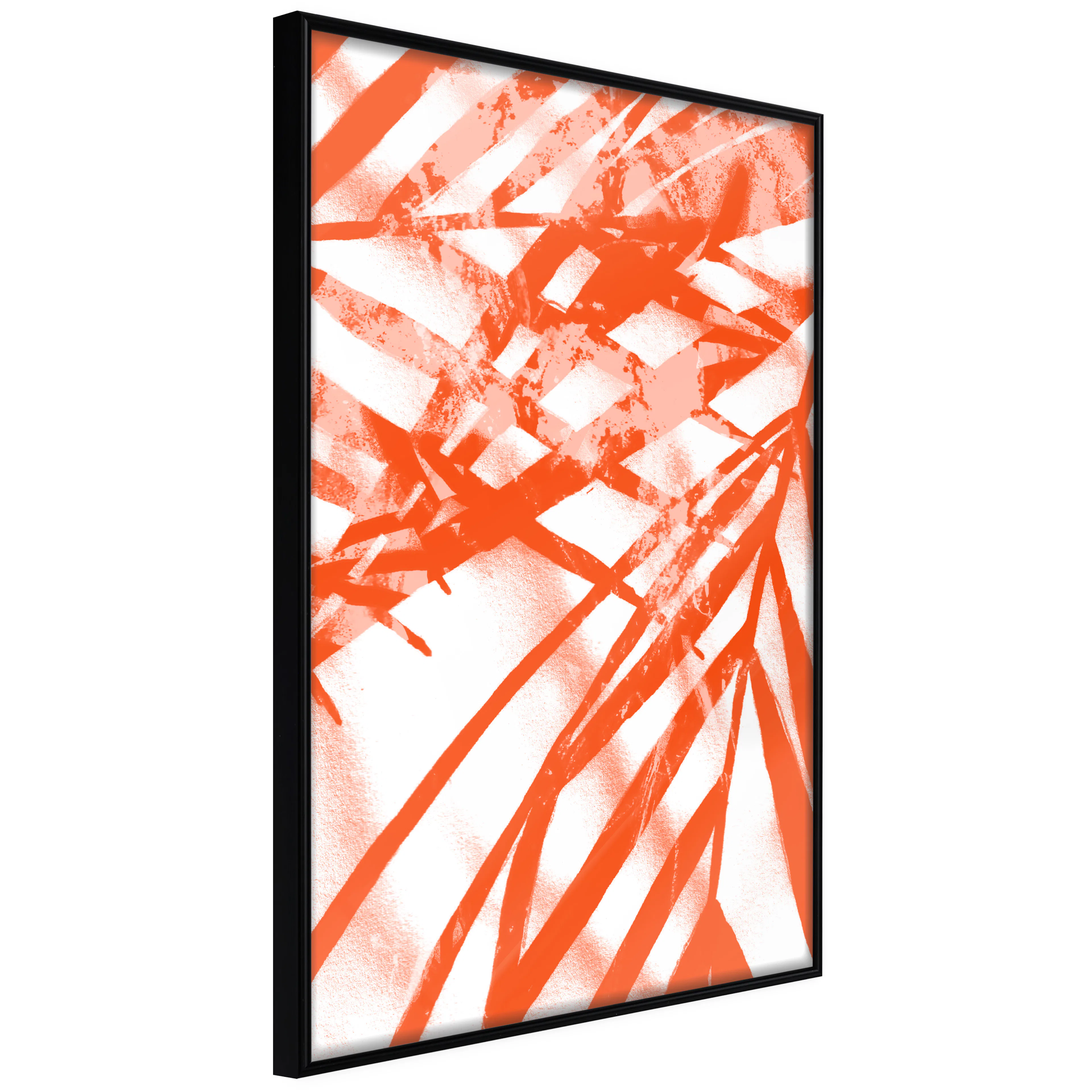 Affisch - Palm Composition [Poster] 20x30 Svart ram, 20x30 cm