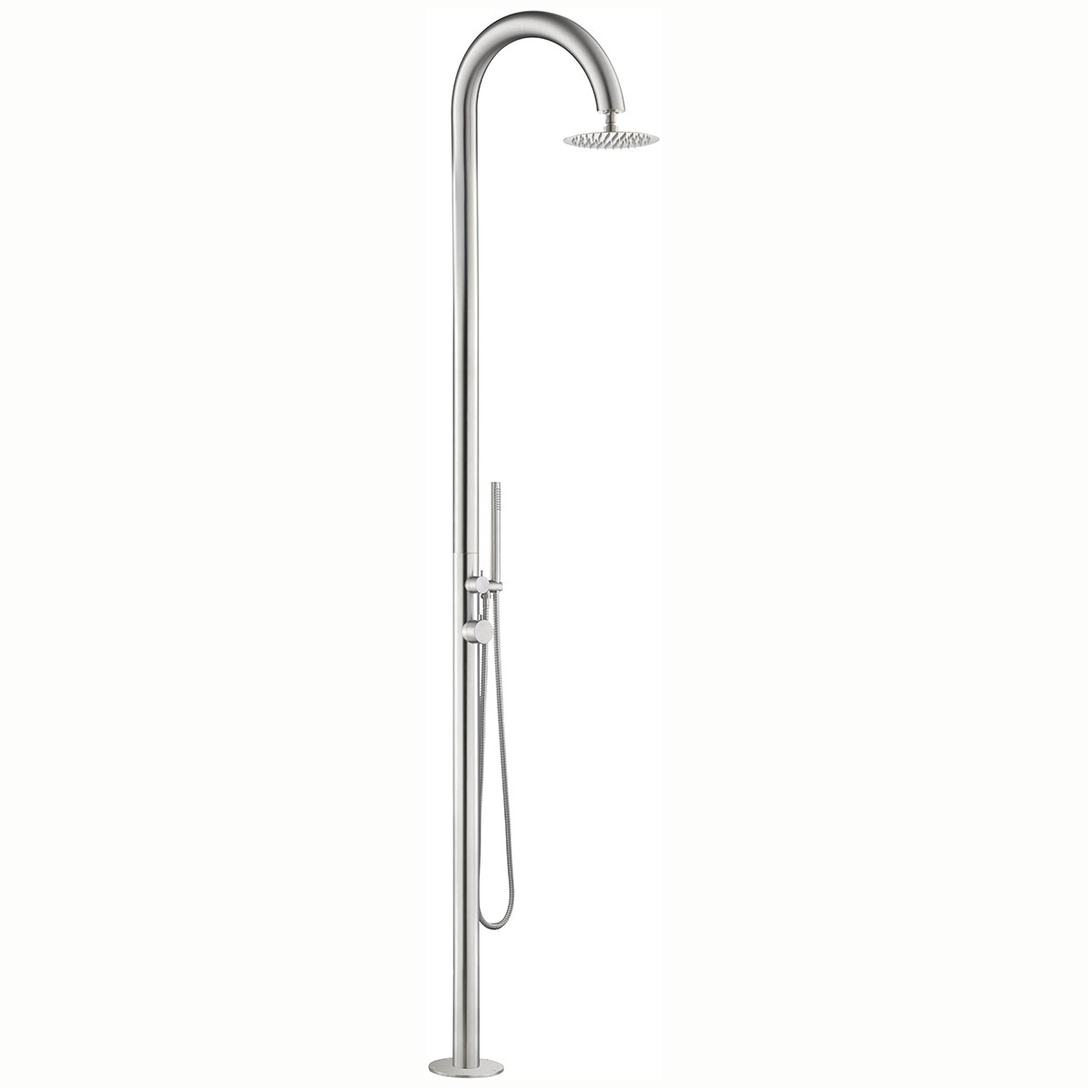 Utedusch Demerx Pure Classic Trädgårdsdusch med Takdusch & Duschhantag