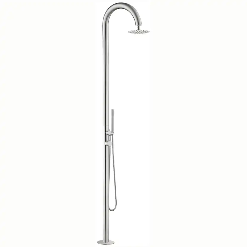Utedusch Demerx Pure Classic Trädgårdsdusch med Takdusch & Duschhantag