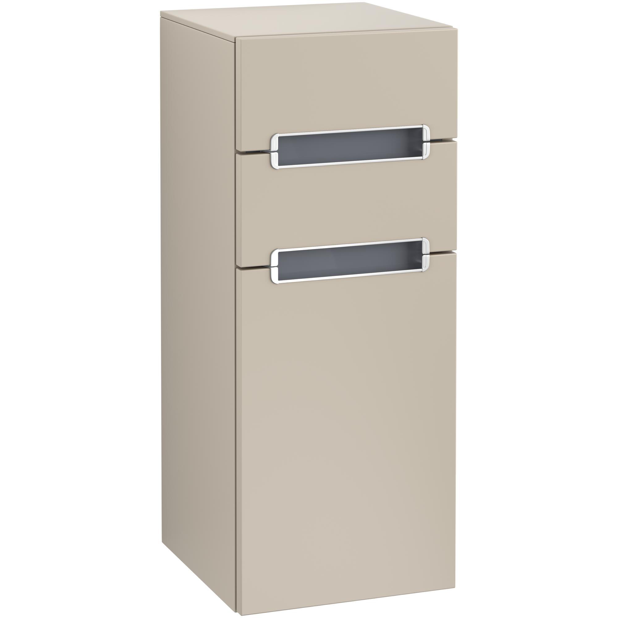 Väggskåp Villeroy & Boch Subway 2.0 med 2 Lådor och 1 Dörr 356 mm