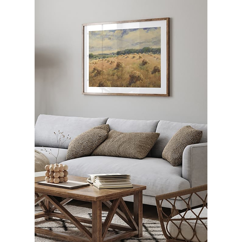 Poster Gallerix Maryland Wheat Fields By William Henry Holmes