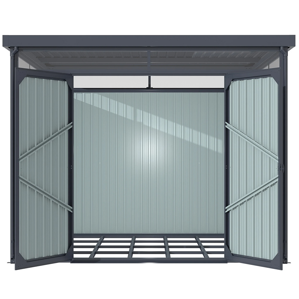 Förråd Metalcraft 7m² Galvaniserat Stål