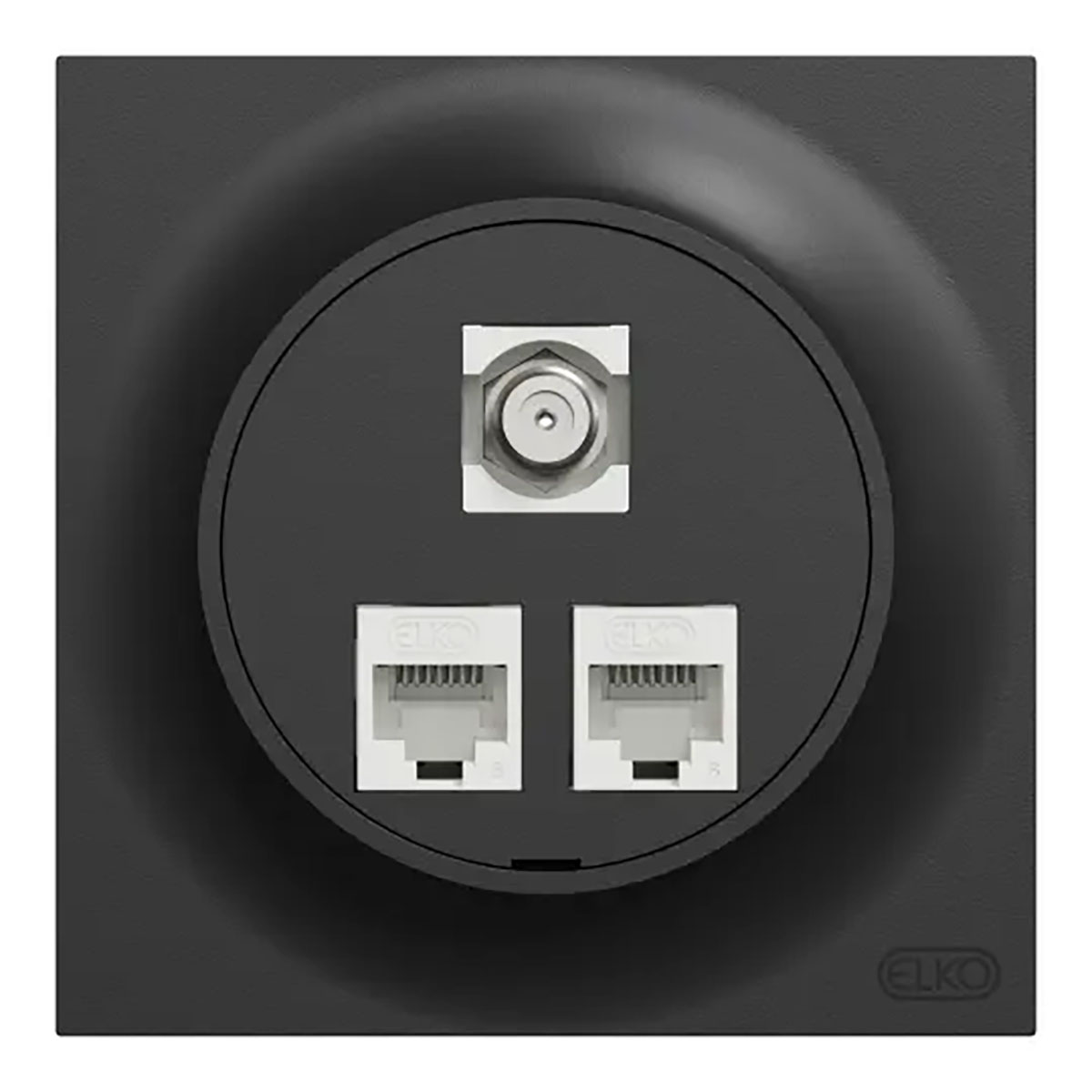 Vägguttag Elko One Modularuttag Infälld RJ45 Cat.6 UTP
