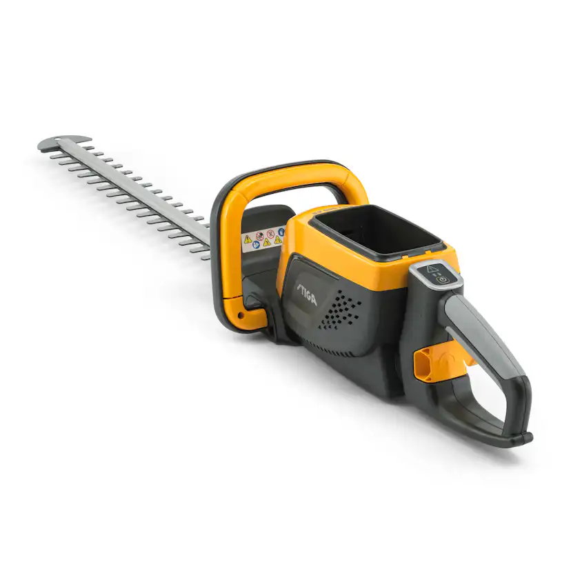 Häcksax STIGA HT 500e Med Batteri & Laddare