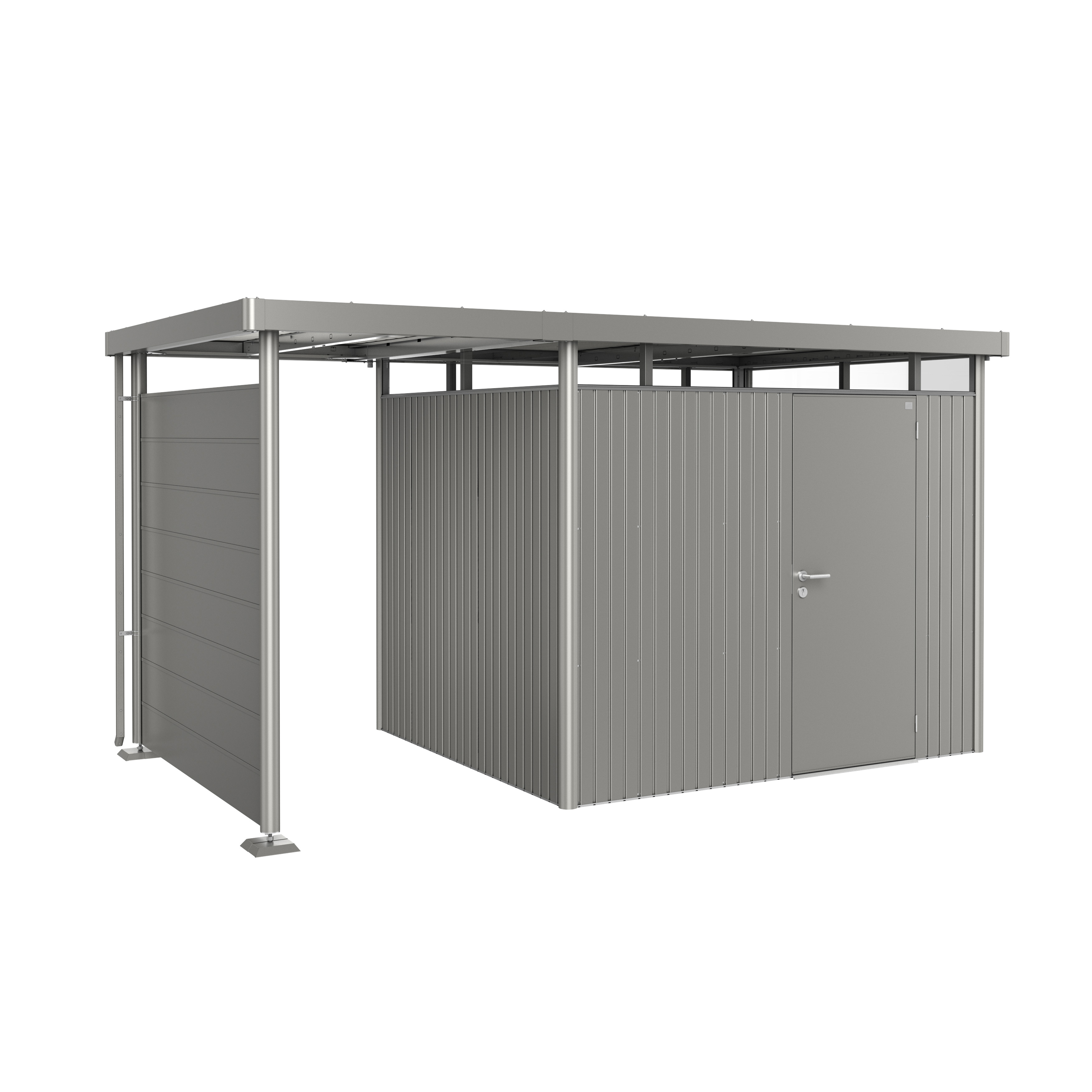 Sidotak HighLine H3 Storlek S metallic kvarts-grå Kvartsgrå